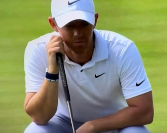 Marqueur de balle de golf Rory McIlroy personnalisé - Utilisé à l’US Open| Fabriqué à la main | Tout ce que vous voulez | 1,25" de diamètre. 1/8" d'épaisseur | LIVRAISON GRATUITE