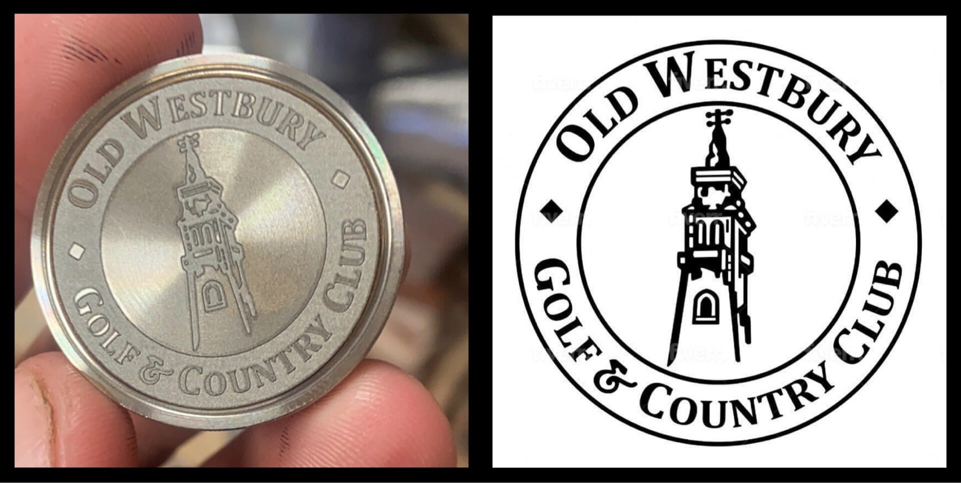 Laser Engraved Golf Ball Marker. Custom Anything you want Etsy