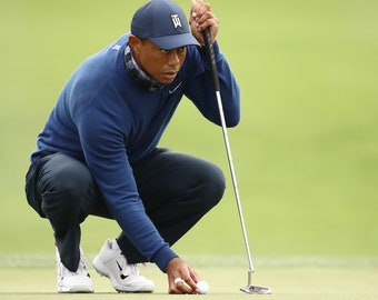 Marqueur de balle de golf personnel Tiger Woods de Golf Life Metals | Fabriqué à la main sur commande | Personnalisé | Cuivre de 1,25 po. de diamètre | LIVRAISON GRATUITE