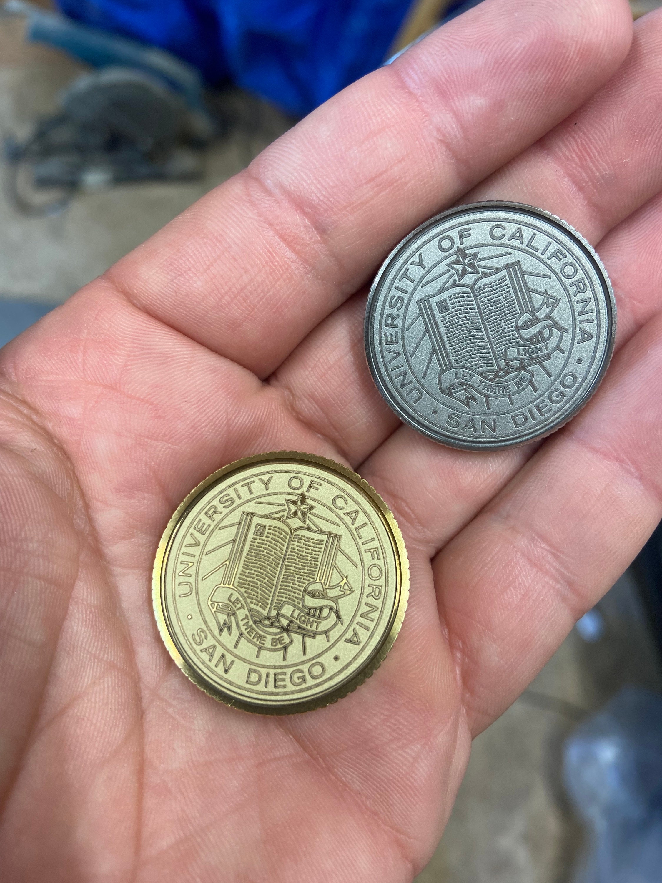 Laser Engraved Golf Ball Marker. Custom Anything you want Etsy