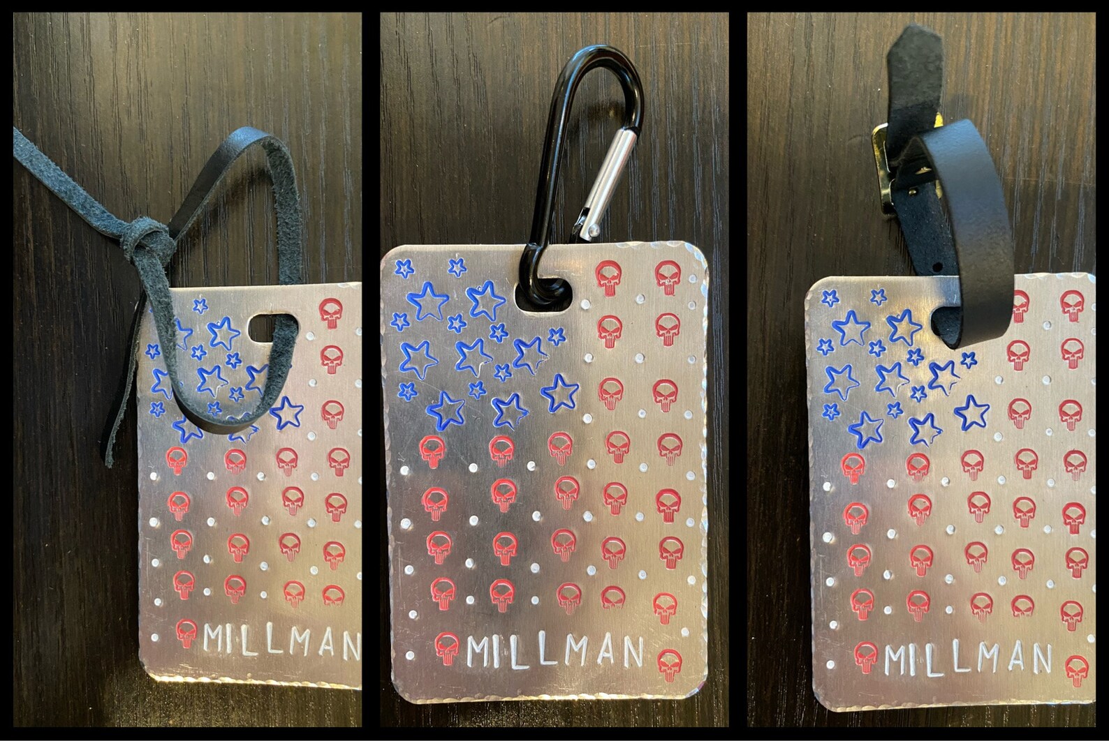 Custom Disc Golf Bag Tag / ANY Message or Design / Thick Etsy
