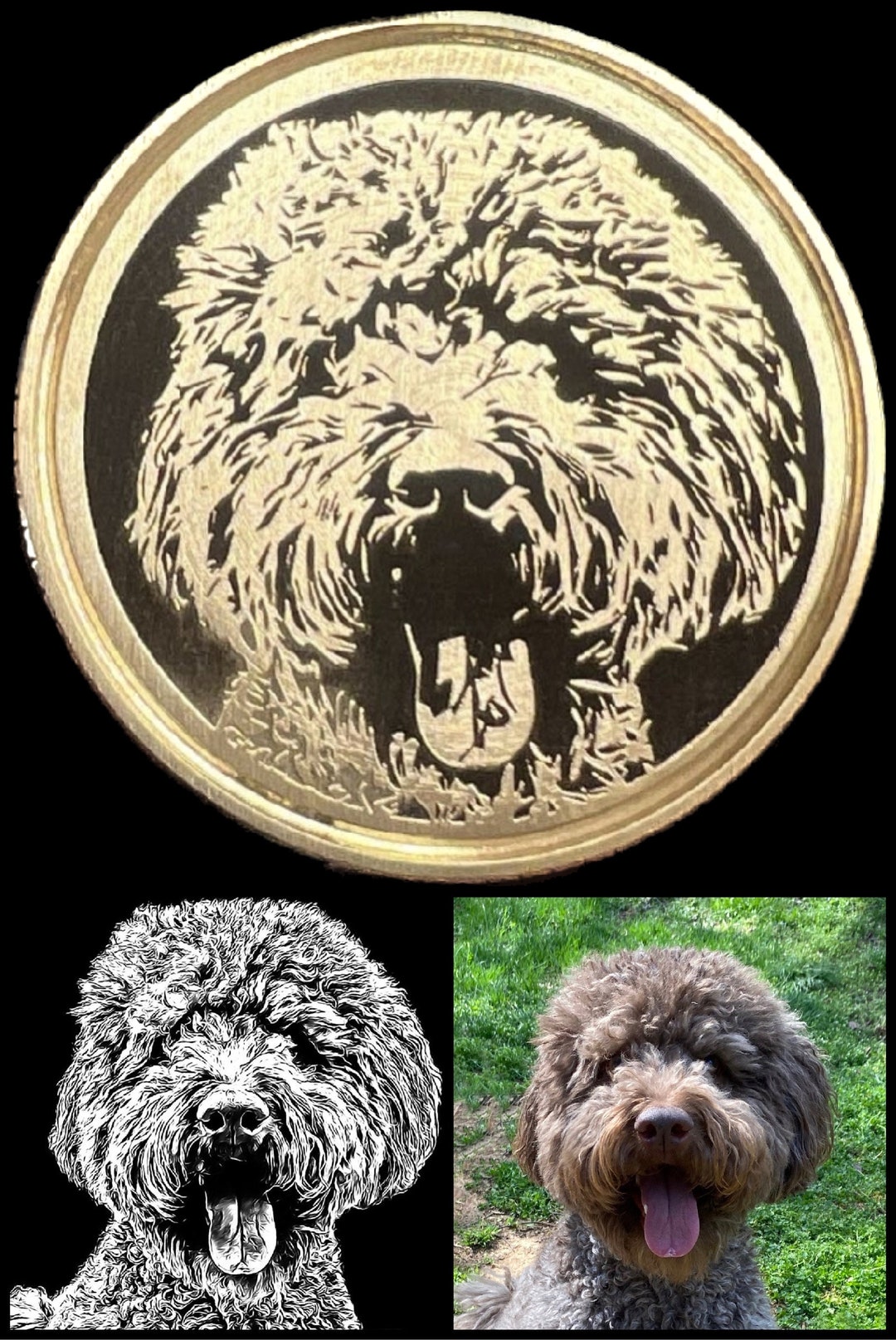 Custom Dog Golf Ball Marker From Golflifemetals or Any Design You Want