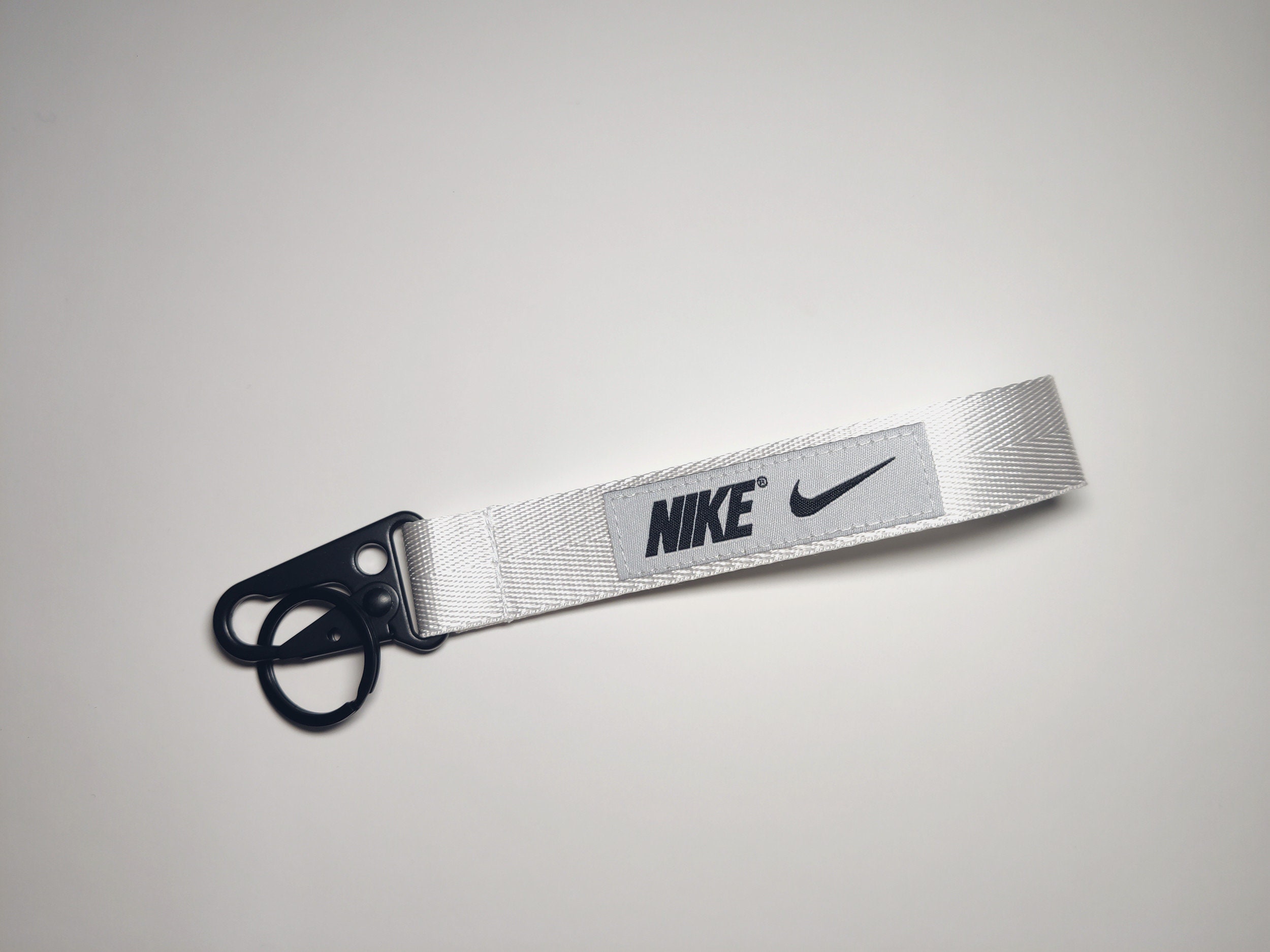 NIKE Wristlet Metal Clip Trendy Car Key Chain Wrist Strap - Etsy UK