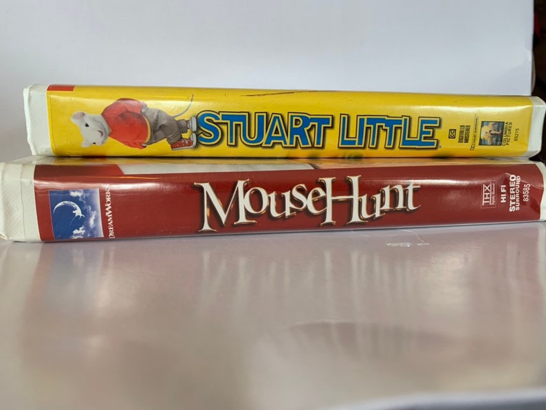 Mouse Hunt Stuart Little VHS Etsy