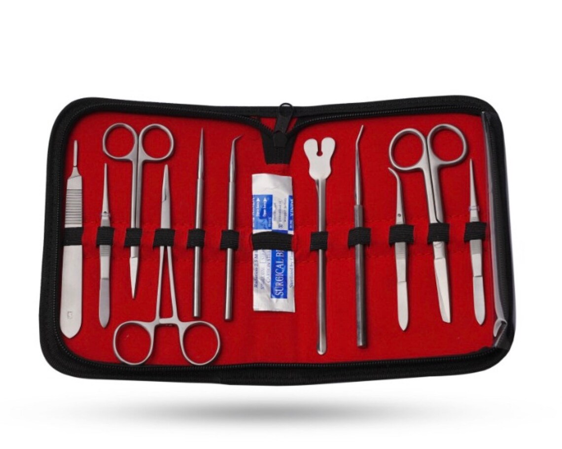 Advanced Dissection Kit / Surgical Kit for Students Etsy