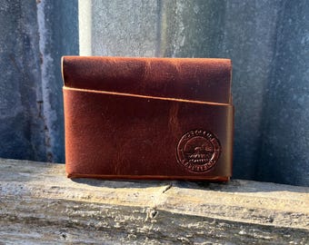 Handmade Llano ST Stitchless Minimal Wallet!
