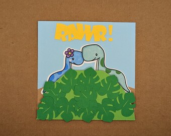 Dinosaur Baby Card