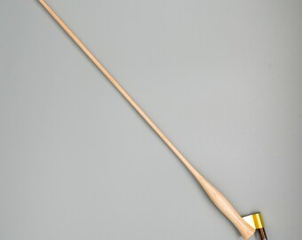 Soporte para pluma de inmersión de caligrafía oblicua - Hecho de madera de arce - Pluma extra larga (32 cm / 12,5 pulgadas)