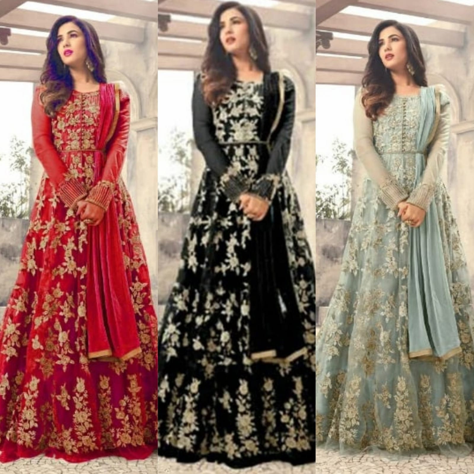 Anarkali Party Wear Dress Indian Pakistani New Festival Salwar Kameez Suit RD Anarkali Party Wear Dress Indian Pakistani New Festival Salwar Kameez Suit RD