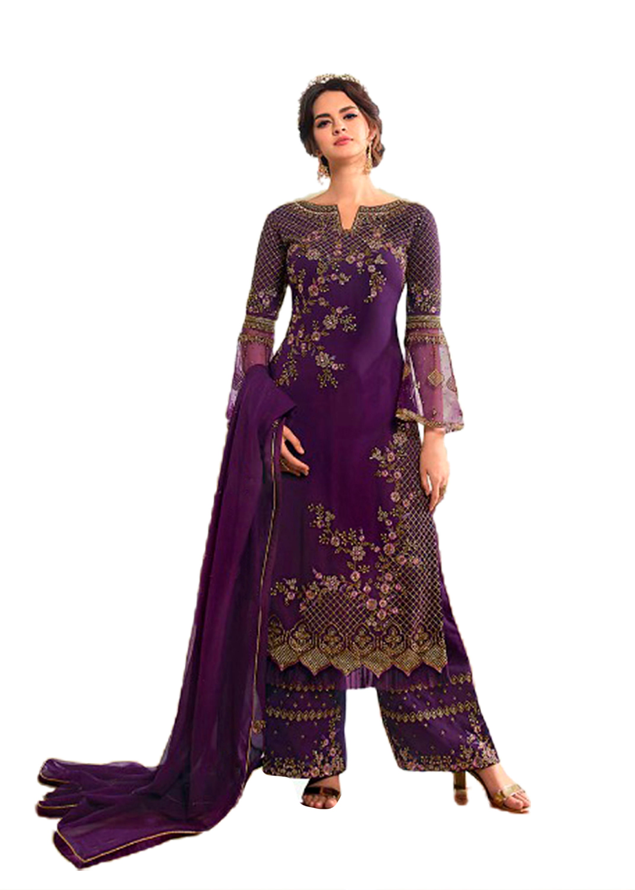 Heavy Bollywood Plazzos Salwar Kameez 