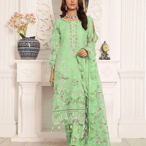 Partywear Indian Dress Salwar Pakistani Anarkali Kameez  Wedding Designer Ethnic 