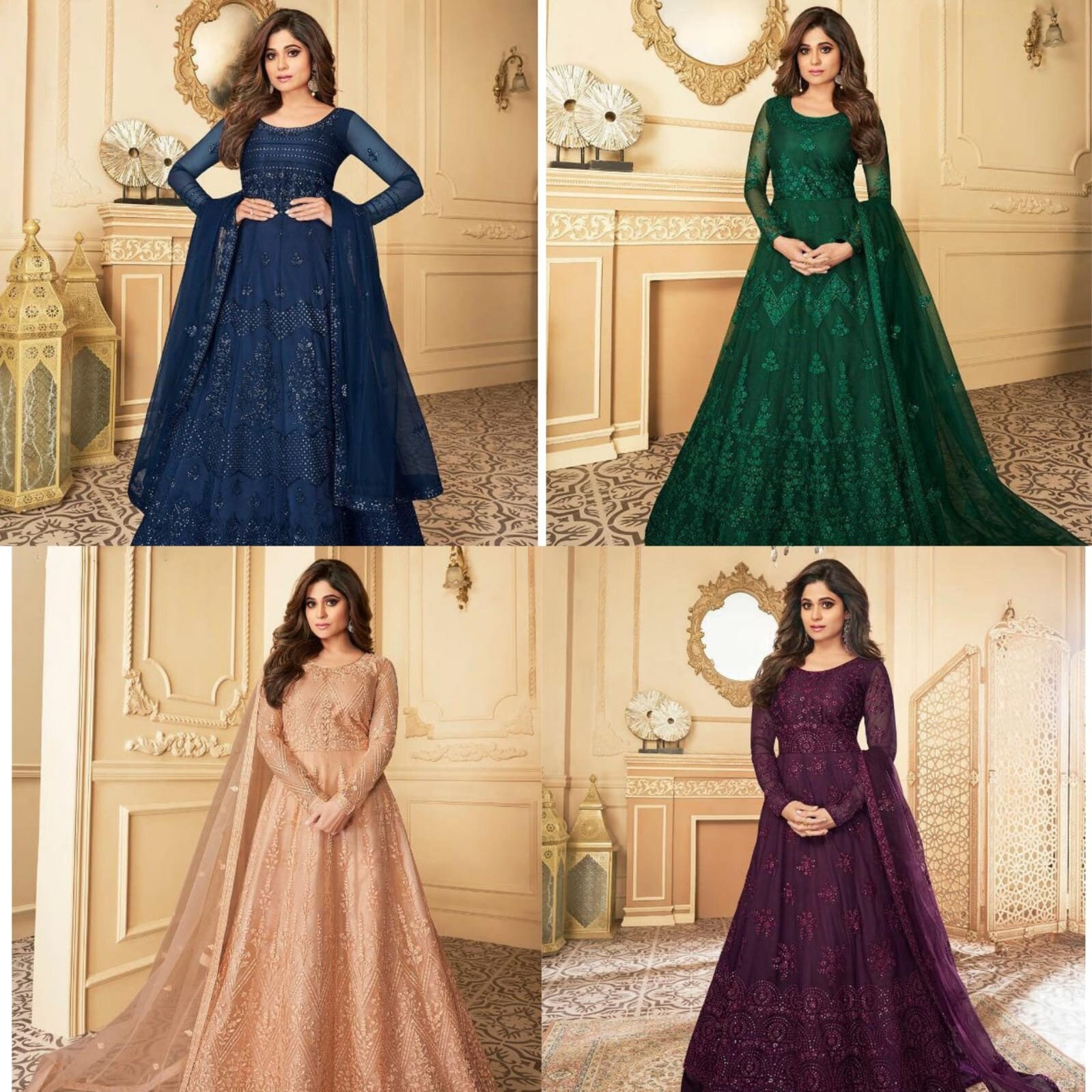 Arihant Present Fiza Party Wear Long Gown Collection