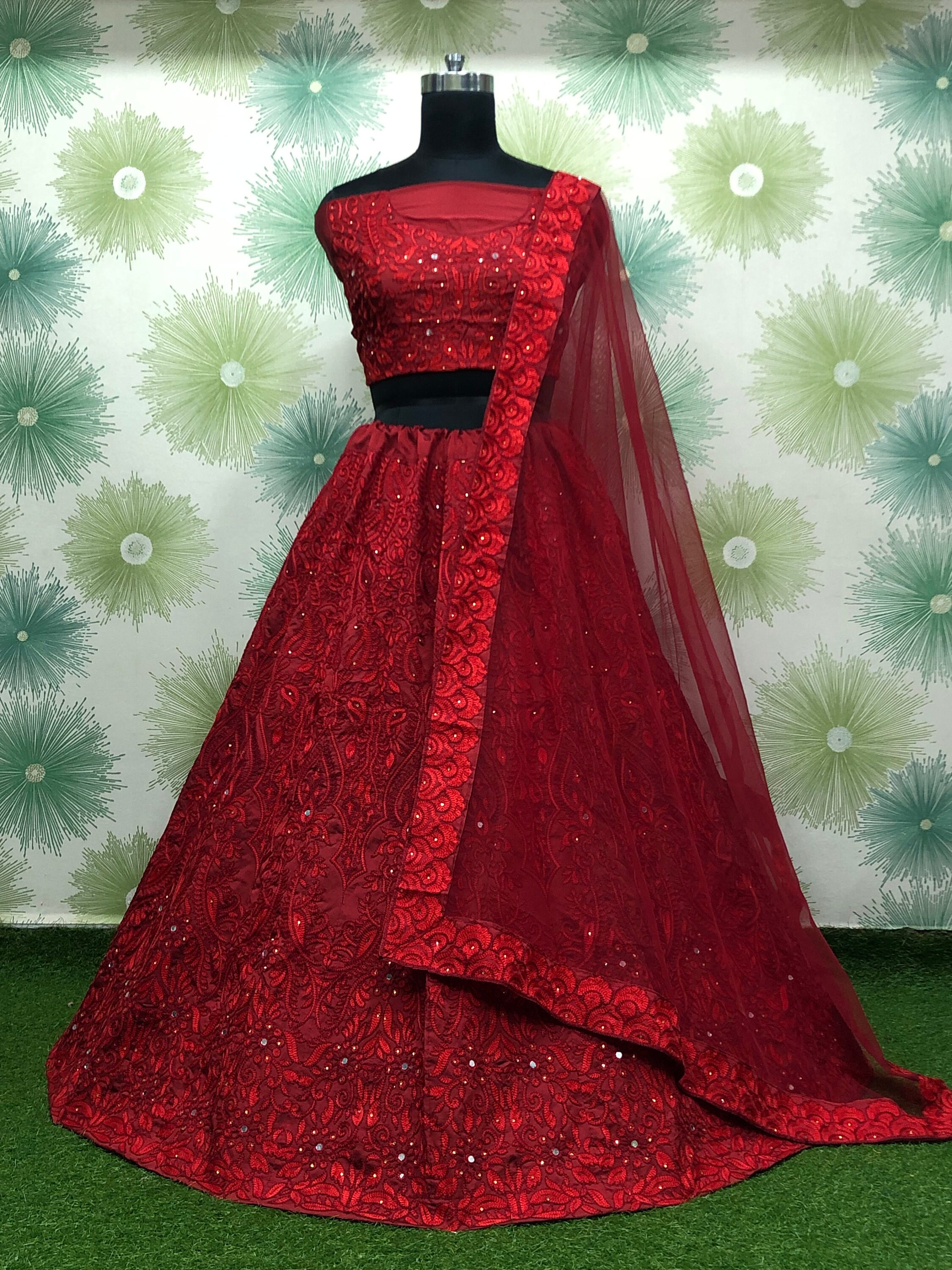 Indian Wedding Lehenga Choli For Women Wedding Bridal Lengha Etsy Finland