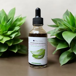 Aloe Vera Oil | Grow hair | Get Voluminous hair | Nourish your scalp | Made with pure Aloe Vera leaf | All natural organic hair care