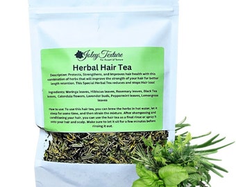 Hair Tea rinse Herbal treatment Mixed All Natural Indian Herbs for Growth and Strength, Wash Day treatment | Black women  hair products