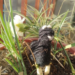 Needle Felted Alpaca Sculptures Felted Animals by Hand in Alpaca Fiber Felted Animals by Hand made in peru 3.5 IN