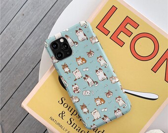 Cute Cats Google pixel 3a 4 case Google pixel 3 4 xl case Google pixel 3a xl case Google pixel 2 3xl case oneplus 7 7t 6t 5t pro case c093