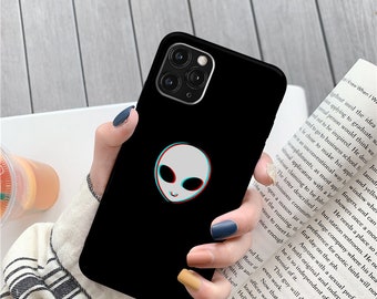 Alien Glitch iPhone 13 12 11 pro max case iPhone SE 2 case iPhone x xr case iPhone xs max case iPhone 8 7 6 case iPhone 12 mini case c347