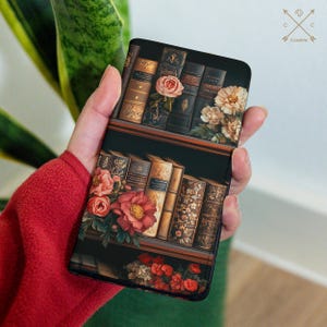 Capa carteira de estante para Samsung S24 FE S23 Ultra S22 S21 S20 A52 A35 couro sintético iPhone 16 15 pro max 14 13 12 11 8 7 Pixel 9 6 8a cm059