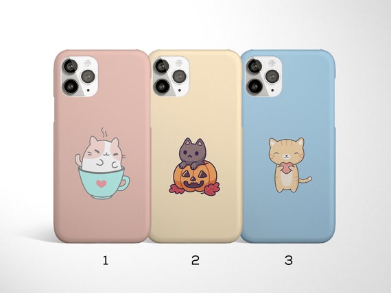 Cat Cute for Samsung S20 Fe S21 Case Samsung A70 A40 A50 A32 -  UK