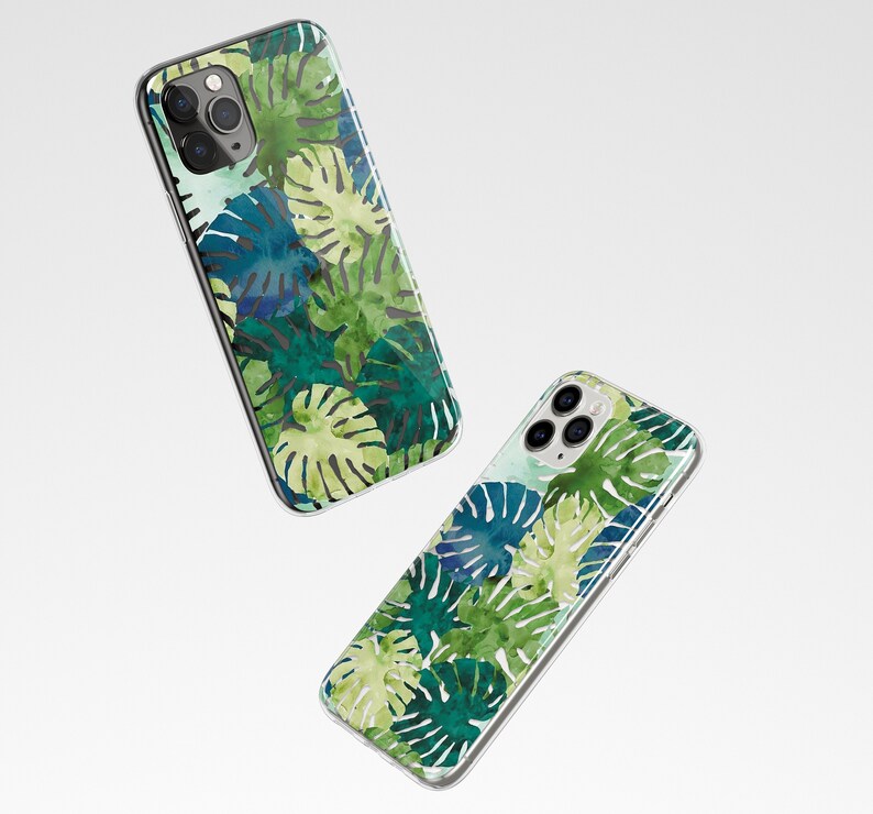 Tropical Leaf case for Samsung s20 Fe s21 plus case Galaxy s9 S8 Samsung a70 a50 a40 case Galaxy note s10 10 plus case Samsung a20 case c002
