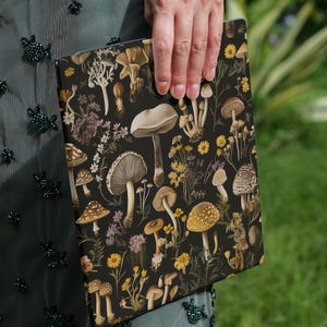 Mushroom case for reMarkable Paper pro 11.8 inch reMarkable 2 10.3 Folio Cover Flip with Built-in Pen Holder Slot Custom vegan Gift cmi018