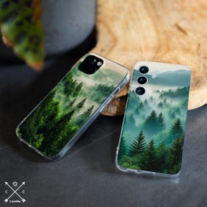 Foggy forest case Sony 5 iii Xperia 10 Vi Sony 1 V Lg g8x thinq Sony xa2  xz3 lg Stylo 6 lg K51 K92 Velvet 5G OPPO A54 Nokia G300 XR20 cm001