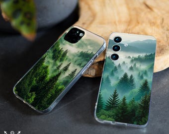 Foggy forest case Sony 5 iii Xperia 10 Vi Sony 1 V Lg g8x thinq Sony xa2  xz3 lg Stylo 6 lg K51 K92 Velvet 5G OPPO A54 Nokia G300 XR20 cm001