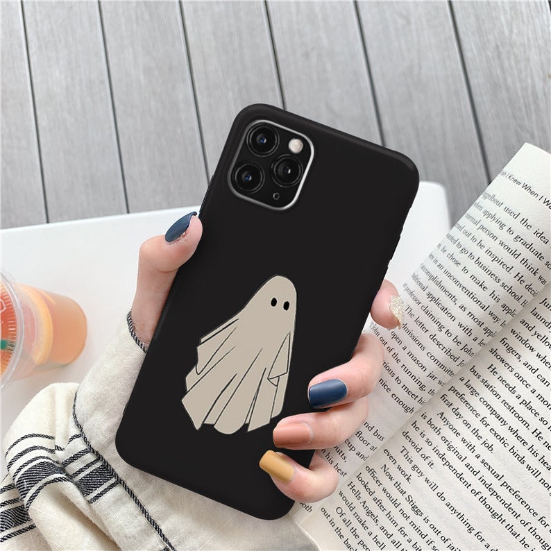 Ghost Halloween iPhone 11 12 13 pro max case iPhone xs x max case iPhone 8 7 plus cases iphone SE 2 case iPhone 11 iphone xr phone case c343 