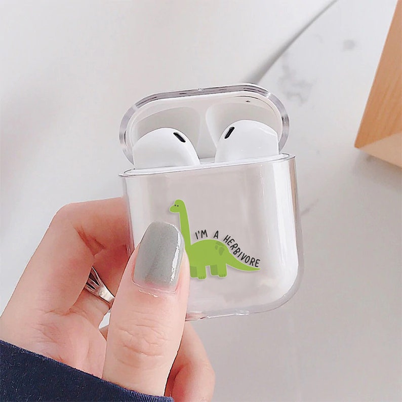 Dinosaur Airpods Pro Cases Clear Airpod 1 2 Pro Case Airpod Etsy