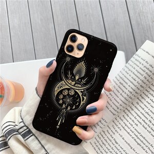 Moon Phase Stars iPhone 11 12 pro max case iPhone xs x max case iPhone 8 7 plus cases iphone SE 2 case iPhone 11 iphone xr phone case c256