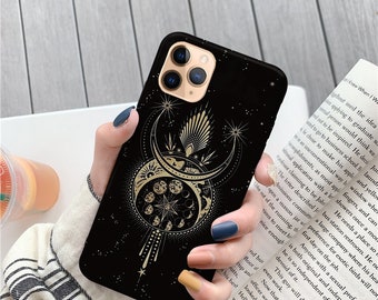 Maanfase sterren iPhone 11 12 pro max case iPhone xs x max case iPhone 8 7 plus gevallen iphone SE 2 case iPhone 11 iphone xr telefoon case c256