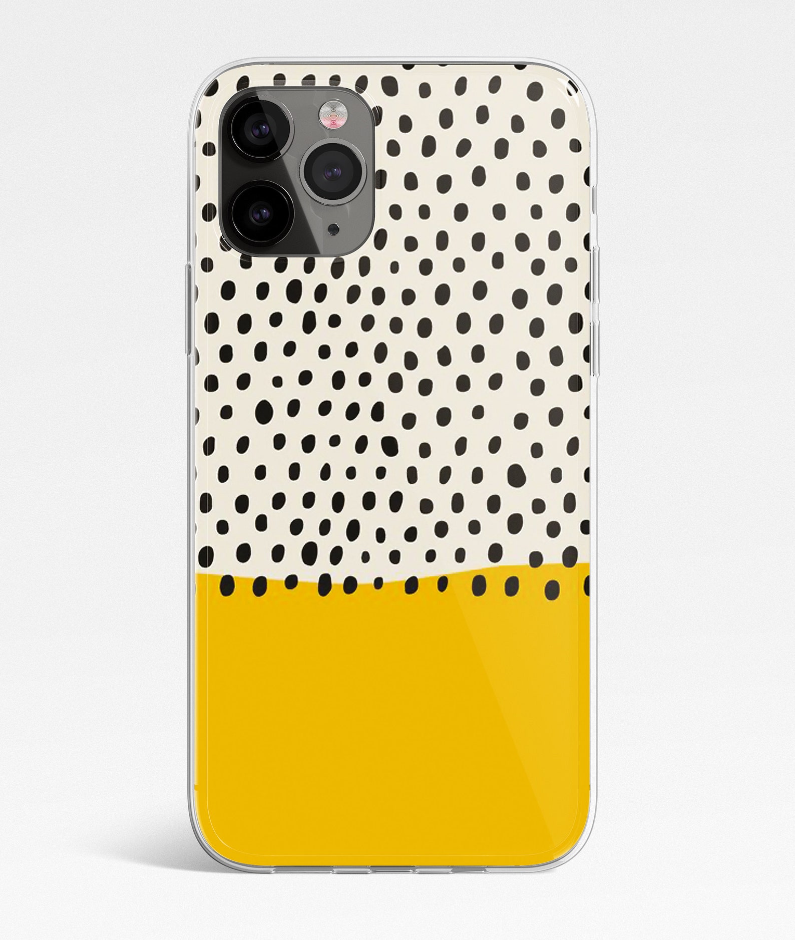 Polka Dot Yellow Iphone 14 13 12 11 Pro Max Case Iphone Xs X Etsy