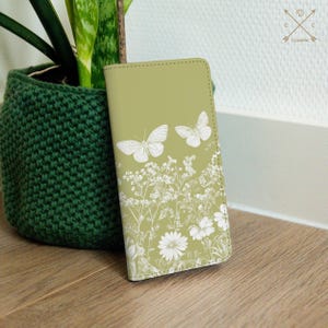 Capa carteira borboleta para iPhone 14 A36 16 15 pro max 13 12 11 8 7 Samsung S24 S23 S22 S21 S20 Galaxy A25 A54 Google Pixel 9 6a 7a 8a cm050