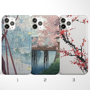 Japanese Flowers for Samsung s20 Fe s21 s22 plus case Galaxy s9 S8 s10 s10e case Samsung a70 a50 a40 a20 case Galaxy note 10 plus case cc058