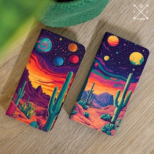 Cactus wallet case for Samsung S25 ultra S21 S24 S23 S20 Galaxy A16 A52 5g A54 iPhone 16 15 pro max 14 A36 13 12 11 8 7 Pixel 9 6a 7a cm031