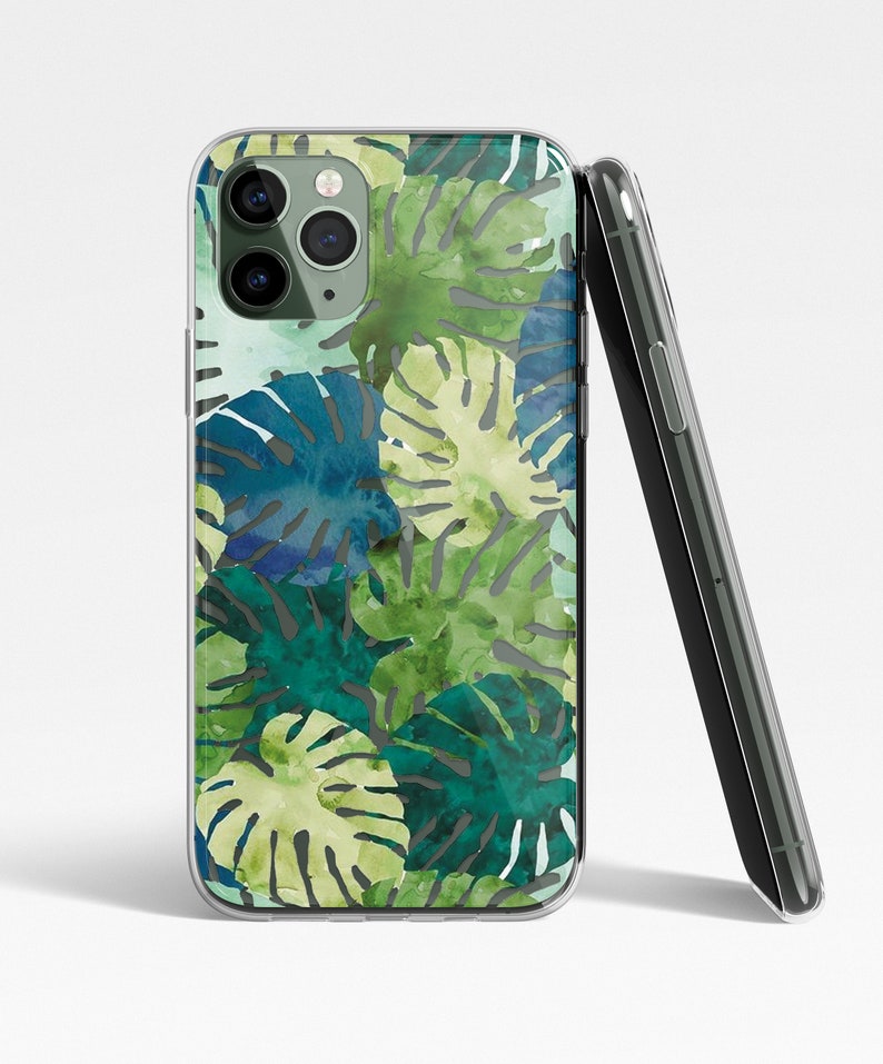 Tropical Leaf case for Samsung s20 Fe s21 plus case Galaxy s9 S8 Samsung a70 a50 a40 case Galaxy note s10 10 plus case Samsung a20 case c002