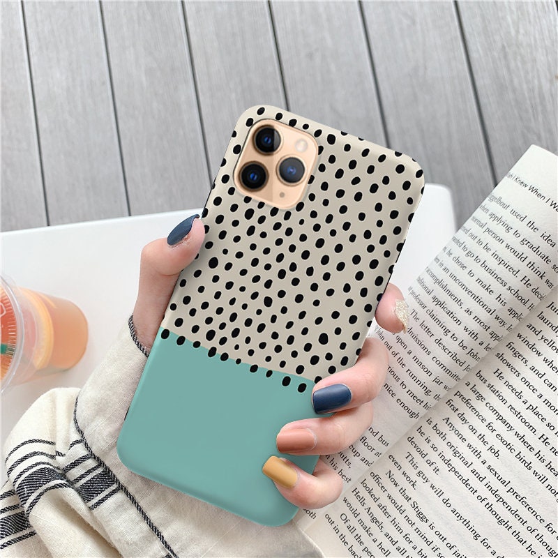 Polka Dots Turquoise for Samsung s20 Fe s21 case a70 a40 a50 a32 a52 case Samsung Galaxy s9 plus case Samsung Galaxy s10 s10e plus case c245