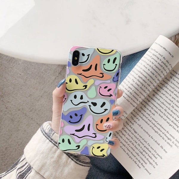 Rainbow Faces Google pixel 4a 5 case Google pixel 3 4 xl case Google pixel 3a xl case Google pixel 2 3xl case oneplus 9 8 7 pro case c309