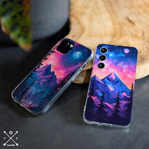 Mountain case for Samsung Galaxy S22 plus S23 pro S24 Ultra S21 S20 FE 5g Note 20 10 9 Samsung A13 A14 A52 A25 A35 A51 A53 A71 A32 4g cm006