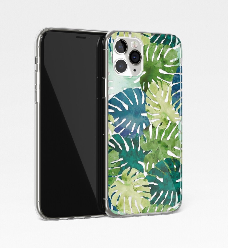 Tropical Leaf case for Samsung s20 Fe s21 plus case Galaxy s9 S8 Samsung a70 a50 a40 case Galaxy note s10 10 plus case Samsung a20 case c002