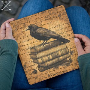 Black crow case Kindle Colorsoft 2024 Paperwhite 12th gen 7&quot; Paperwhite 11 gen 6.8 Kindle 11 All New KPW Oasis 3 2022 Scribe Nevermore Kobo