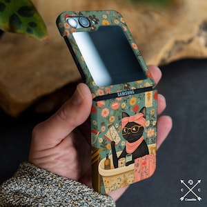 Bonita funda de gato negro para Samsung Z Flip 6 5 4 Z Flip 7 5g Z Fold 6 5g Z Fold 4 TPU plástico Moto Razr Plus Google Pixel 9 pro Fold cm034-1
