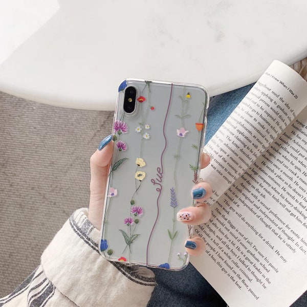 Rainbow Floral Sony Xperia 5 sony xperia 10 sony z2 case Plus xz3 compact case sony xperia 1 case sony xperia z3 case xperia xa2 case c170