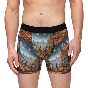 New World Men&#39;s Boxers (AOP)