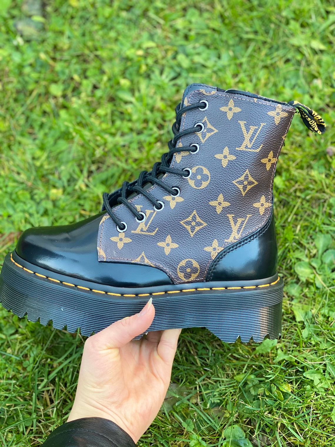 Dr Martens Louis Vuitton Custom