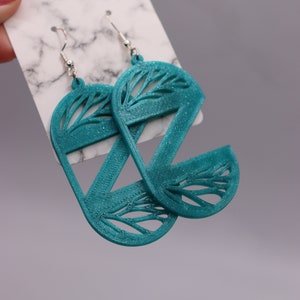 Clozee 3D Printed Earrings (Lightweight EDM DJ Festival Jewelry)