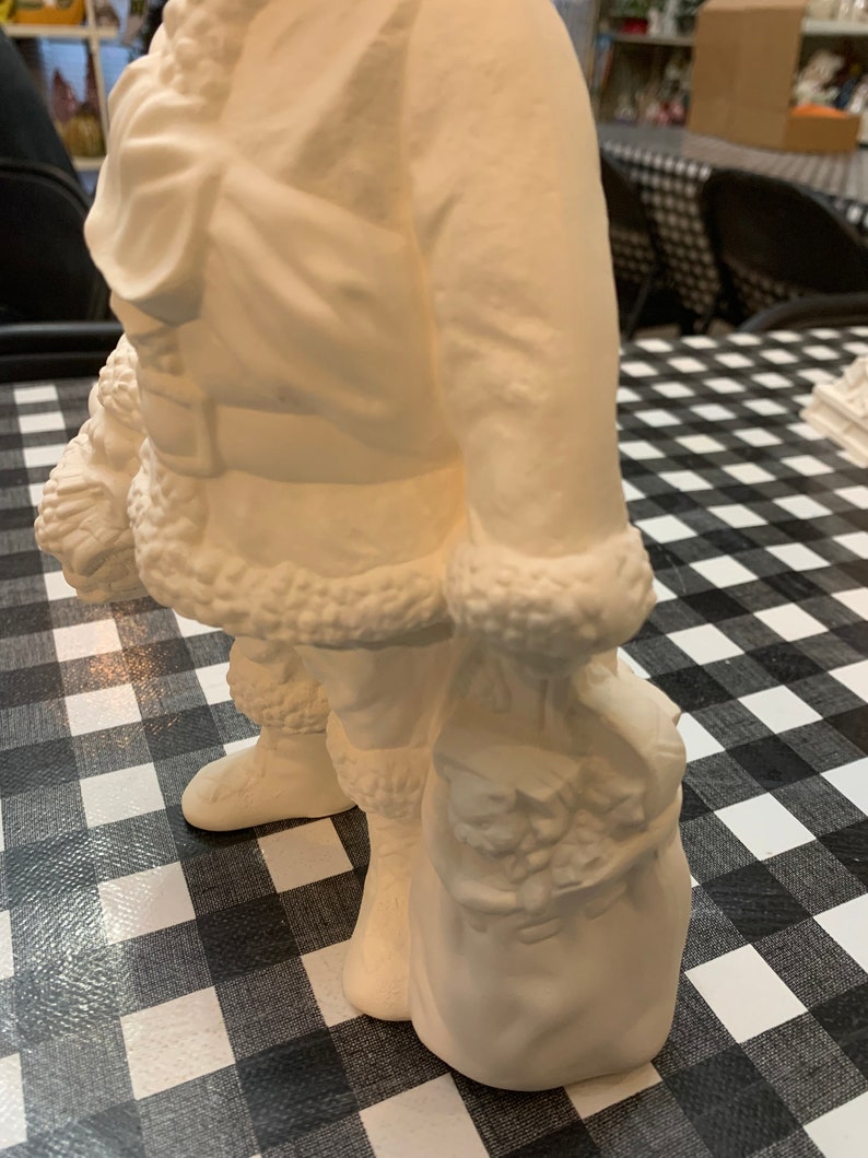 Vintage Bisque Santa Etsy