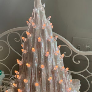 Large light up Lava Christmas Tree