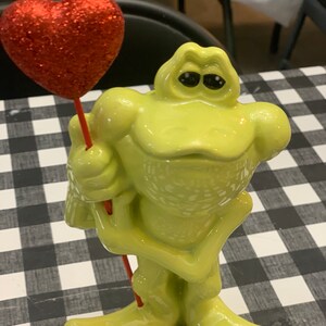 Handcrafted Ceramic Frog Figurine